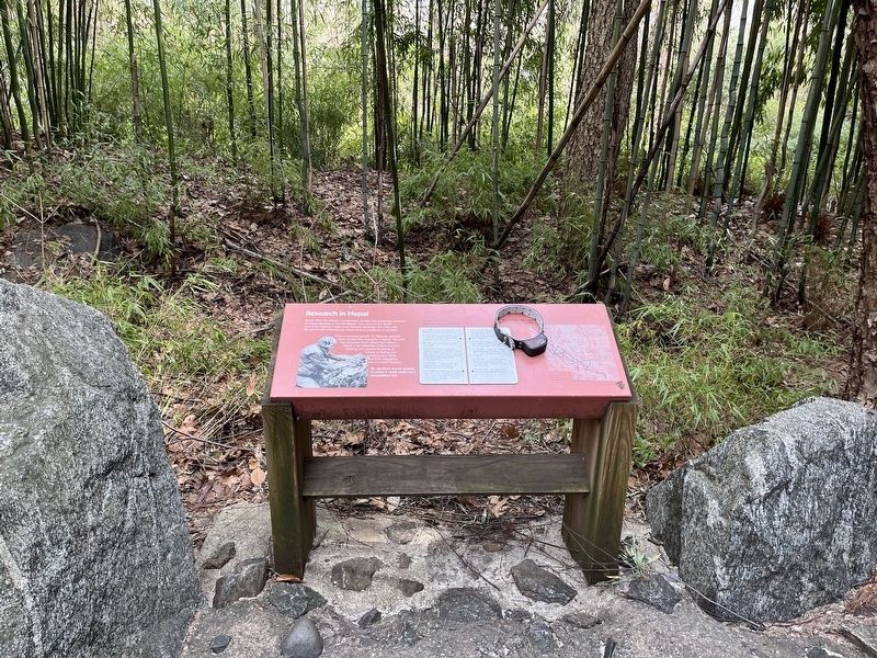 Research in Nepal Marker. Click for full size. Research in Nepal Marker image. Click for full size.