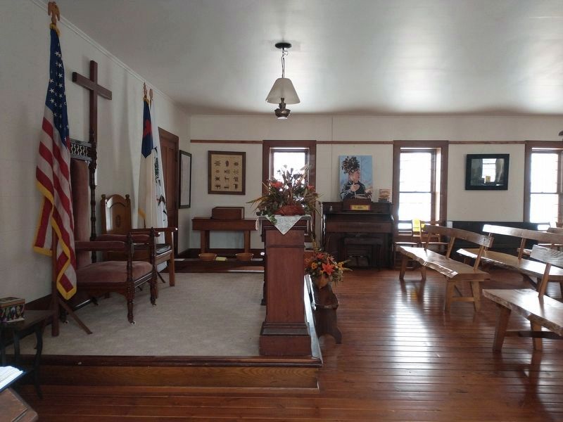 Wyandot Mission Church image. Click for full size.