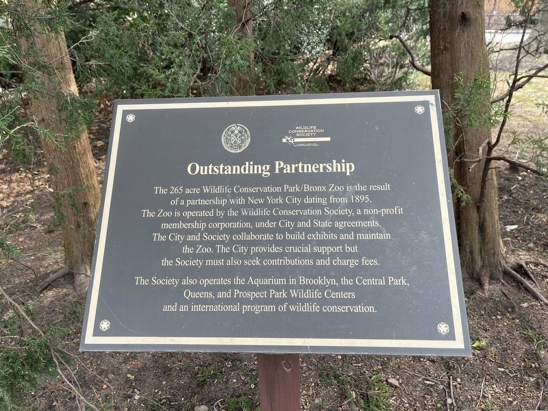 Outstanding Partnership Marker. Click for full size. Outstanding Partnership Marker image. Click for full size.