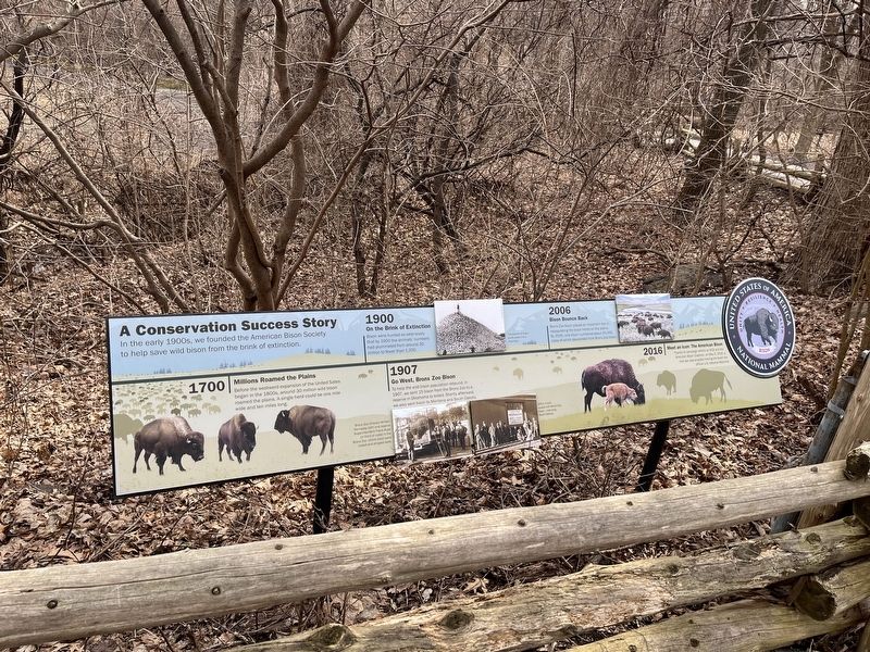 A Conservation Success Story Marker image. Click for full size.