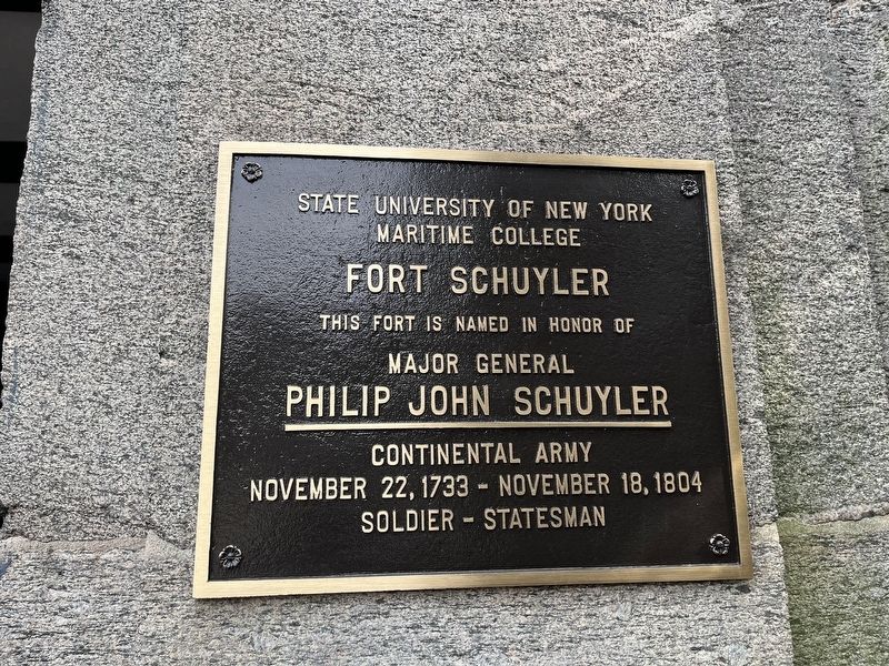 Fort Schuyler Marker. Click for full size. Fort Schuyler Marker image. Click for full size.