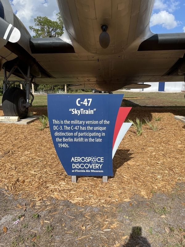 C-47 “SkyTrain” Marker image. Click for full size.