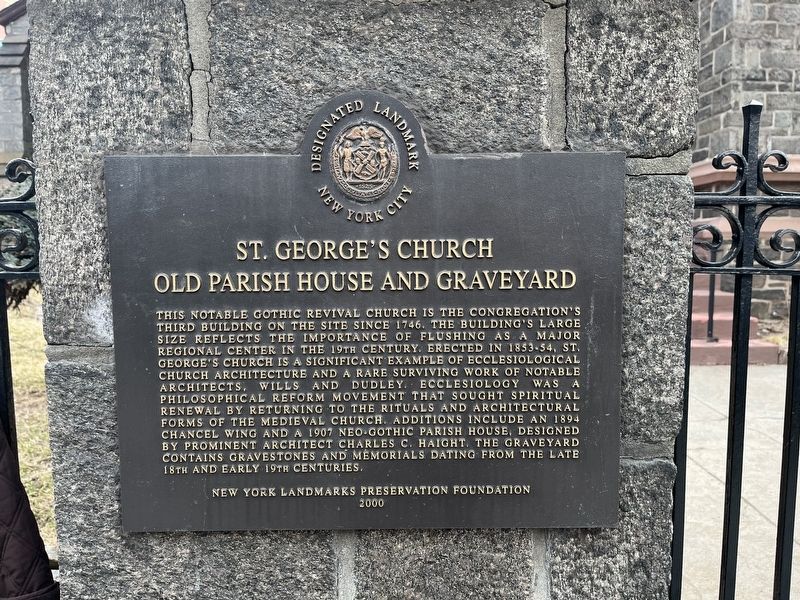St. George's Church Marker image. Click for full size.