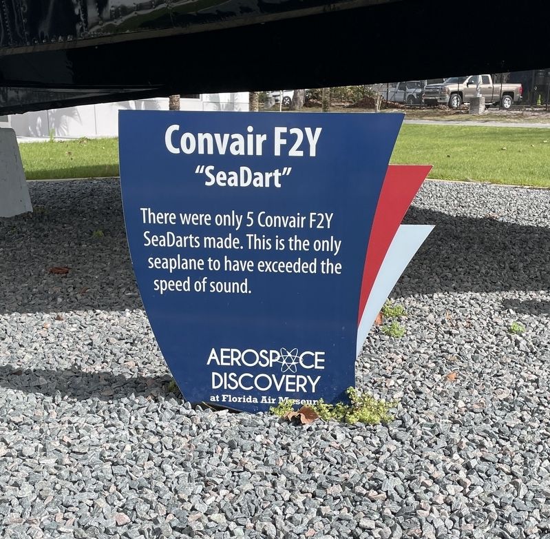 Convair F2Y F “SeaDart” Marker image. Click for full size.