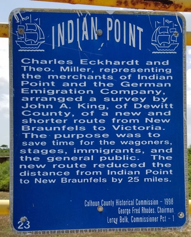 The Merchants of Indian Point Marker image. Click for full size.