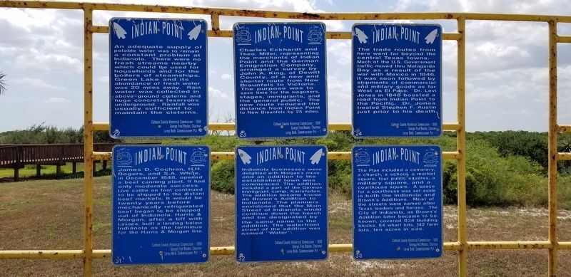 The Merchants of Indian Point Marker is the middle top marker of the markers image. Click for full size.