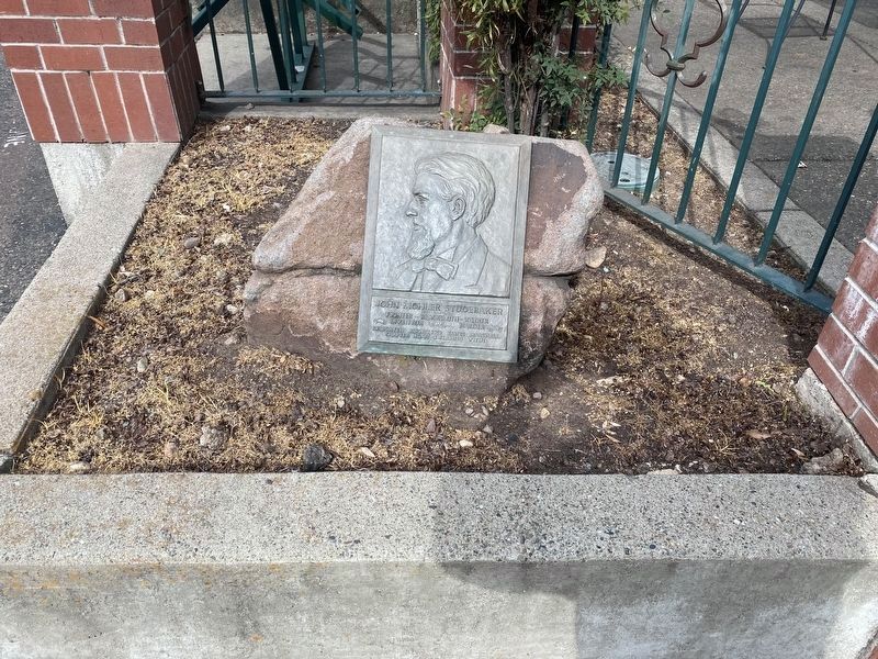 John Mohler Studebaker Marker. Click for full size. John Mohler Studebaker Marker image. Click for full size.