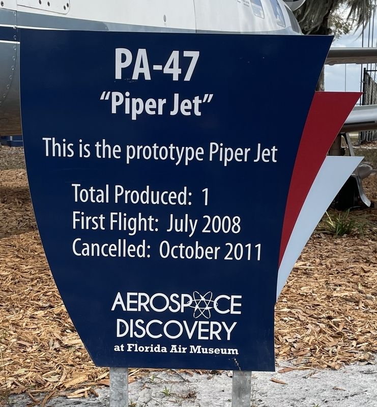 PA-47 “Piper Jet” Marker image. Click for full size.