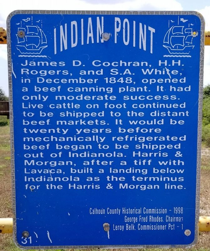 A Beef Canning Plant Marker image. Click for full size.
