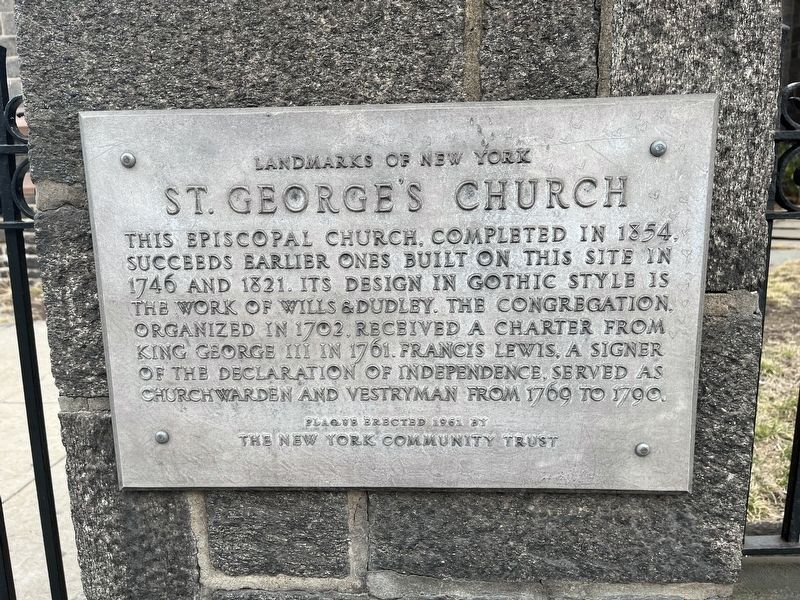 St. George's Church Marker image. Click for full size.