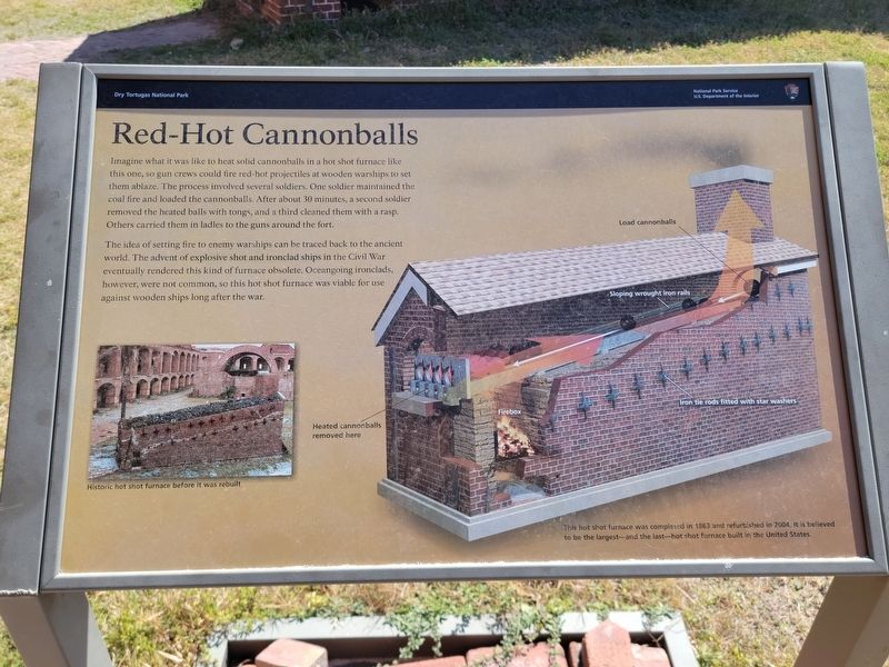 Red-Hot Cannonballs Marker image. Click for full size.