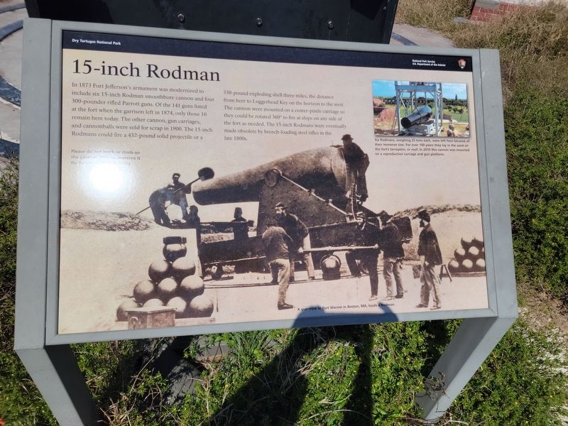 15-Inch Rodman Marker image. Click for full size.