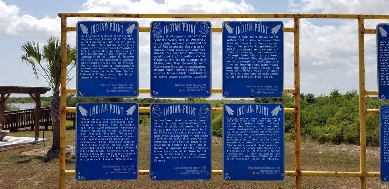 The War Between U.S. and Mexico Marker is the marker on the bottom left row of markers image. Click for full size.