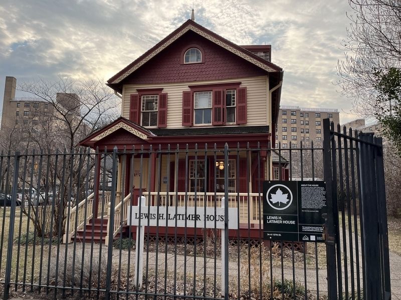 The Lewis H. Latimer House image. Click for full size.