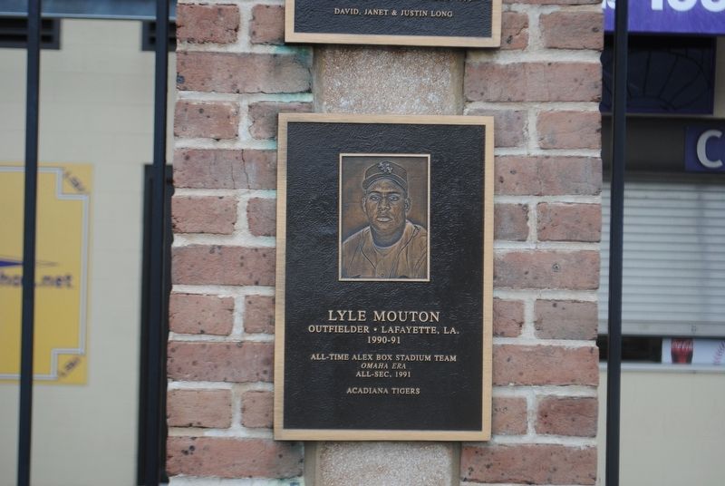 Lyle Mouton Marker. Click for full size. Lyle Mouton Marker image. Click for full size.
