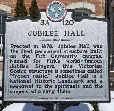 Jubilee Hall Marker image. Click for full size.