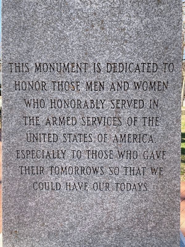 Veterans Memorial image. Click for full size.