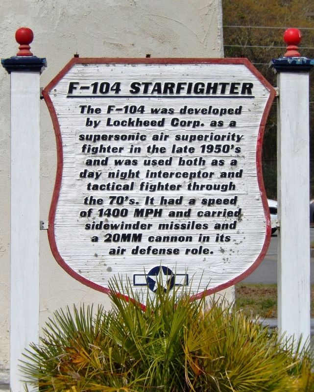 F-104 Starfighter Marker image. Click for full size.