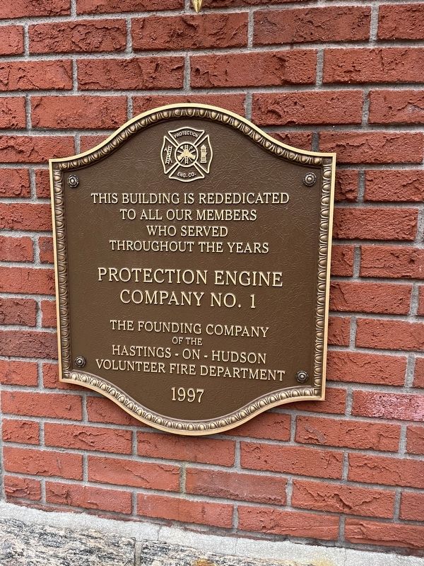 Protection Engine Company No. 1 Marker image. Click for full size.