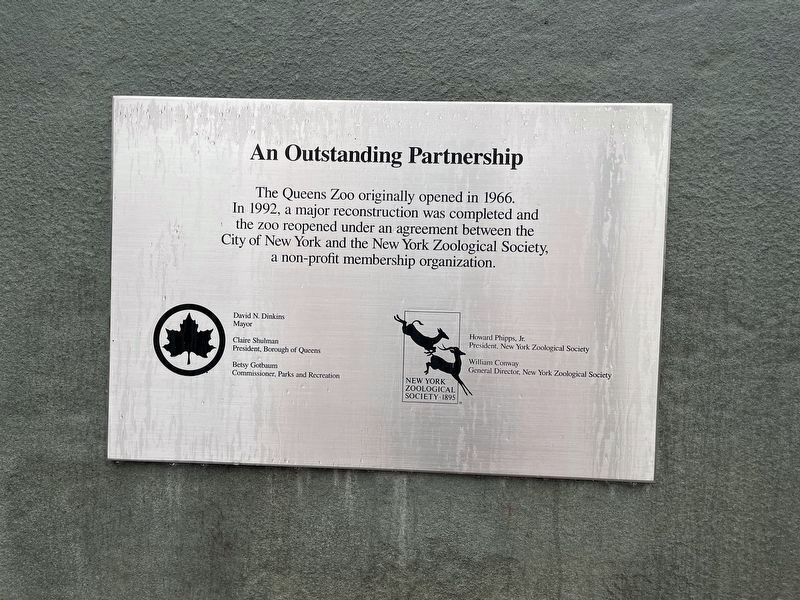 An Outstanding Partnership Marker image. Click for full size.