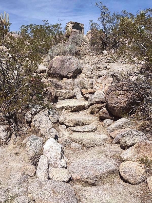 Trail to Marker image. Click for full size.
