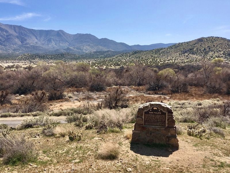 San Felipe Marker. Click for full size. San Felipe Marker image. Click for full size.