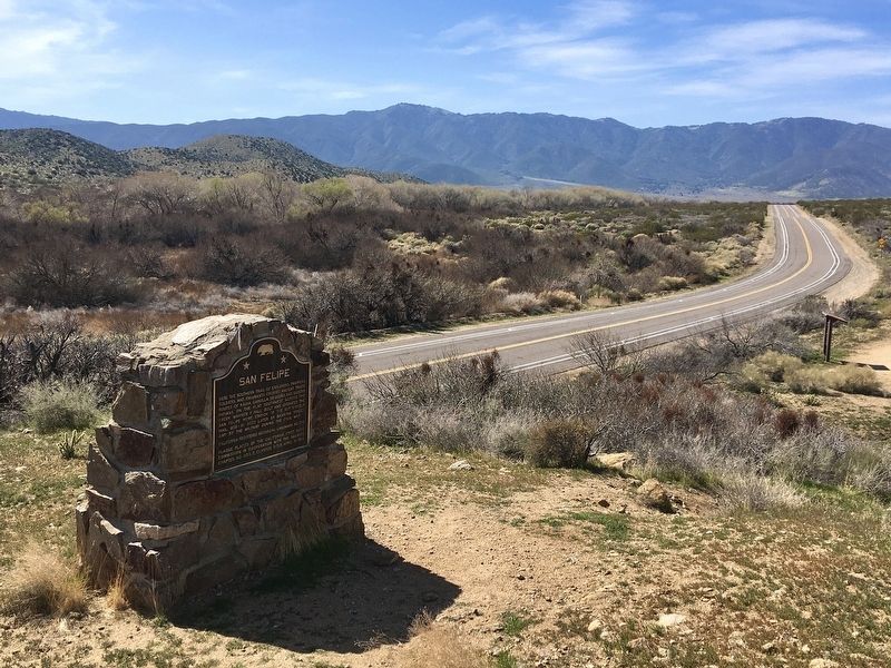 San Felipe Marker. Click for full size. San Felipe Marker image. Click for full size.
