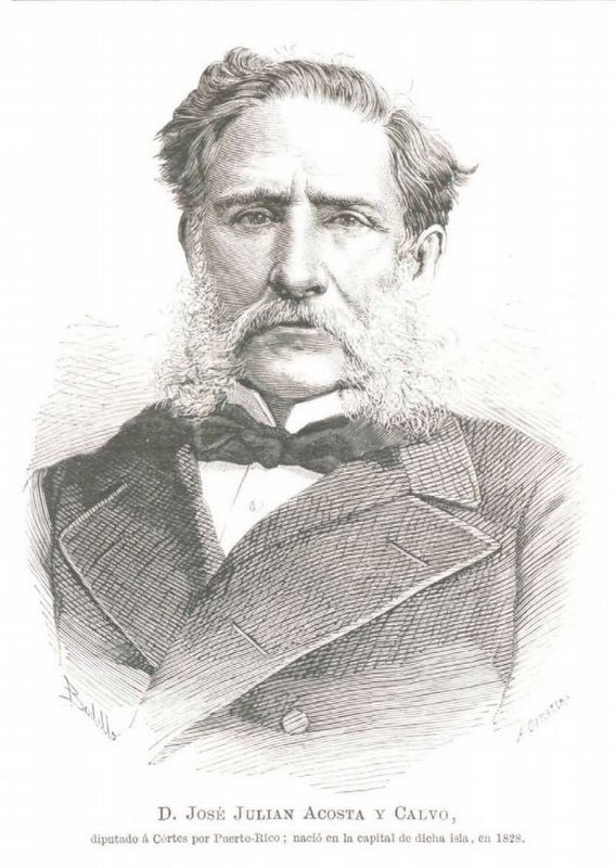 Jos� Juli�n Acosta y Calbo (1825-1891) image. Click for full size.