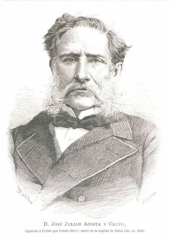 Jos Julin Acosta y Calbo (1825-1891) image. Click for full size.