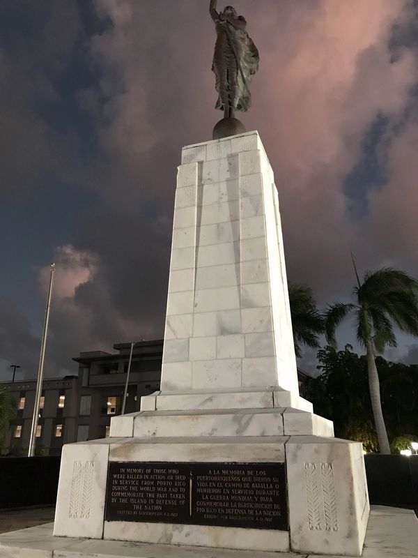 Puerto Rico World War I Memorial image. Click for full size.