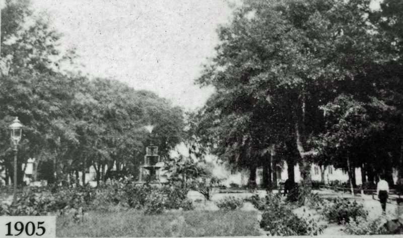 Marker detail: Hanover Park  1905 image. Click for full size.