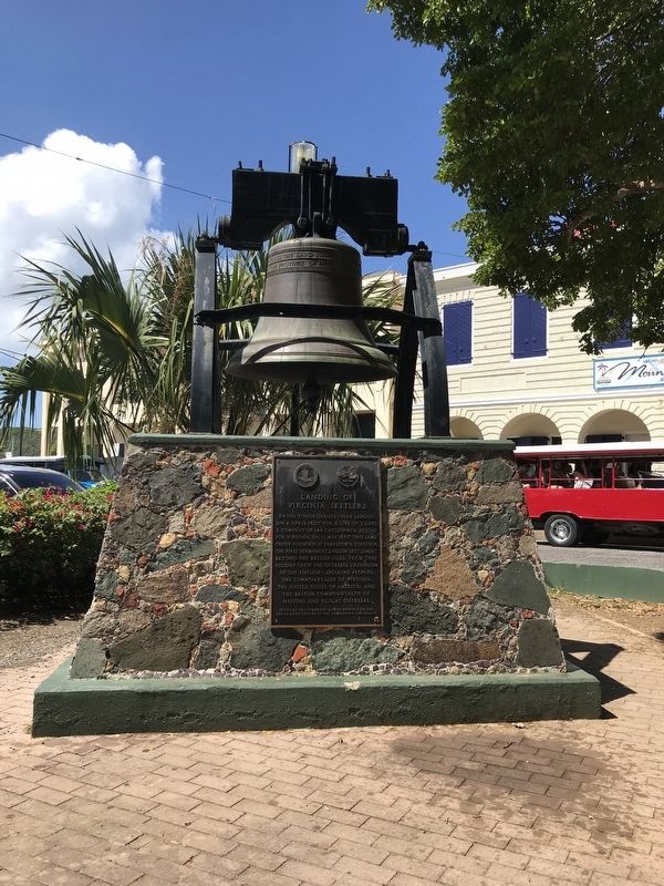 Landing of Virginia Settlers Marker. Click for full size. Landing of Virginia Settlers Marker image. Click for full size.