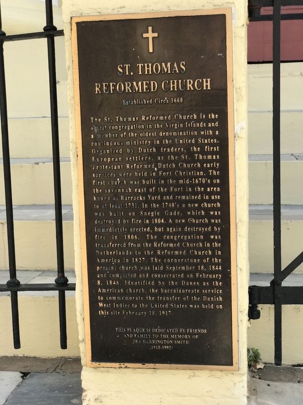 St. Thomas Reformed Church Marker image. Click for full size.