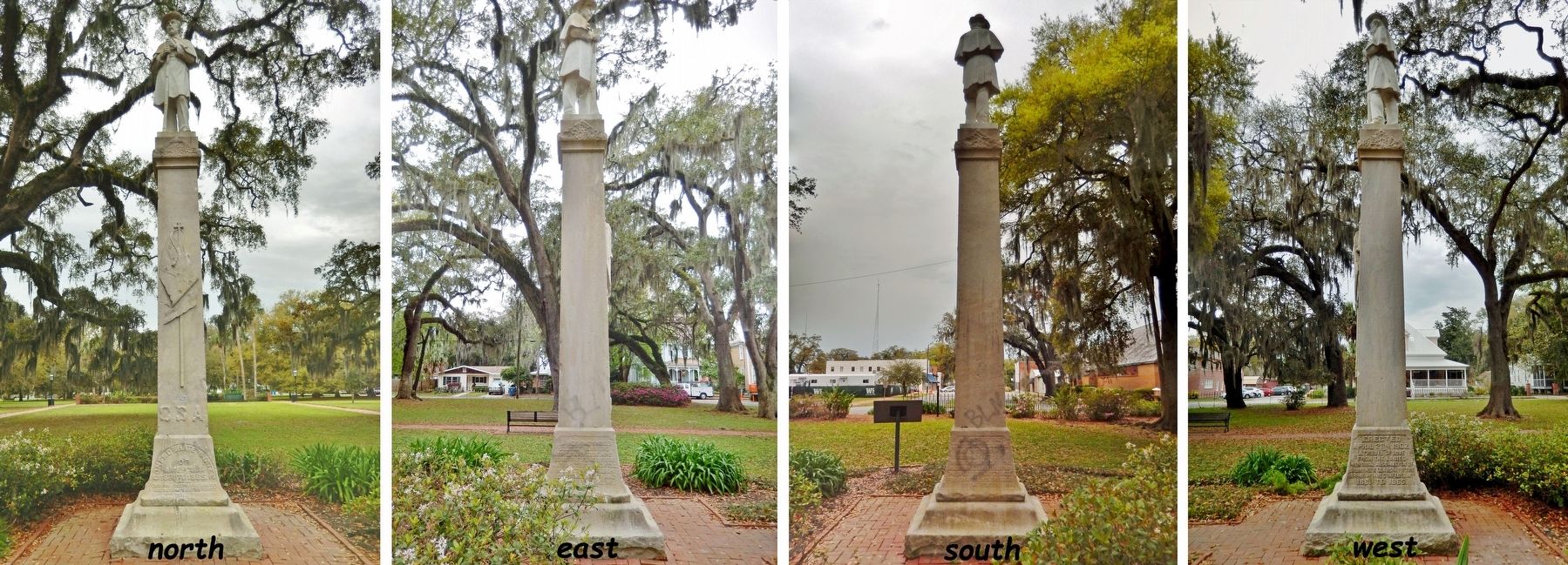 Hanover Square Confederate Monument image. Click for full size.