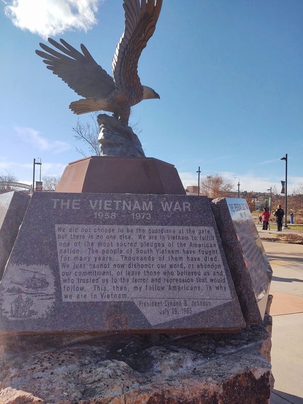 Black Hills Veterans Memorial - Vietnam War image. Click for full size.