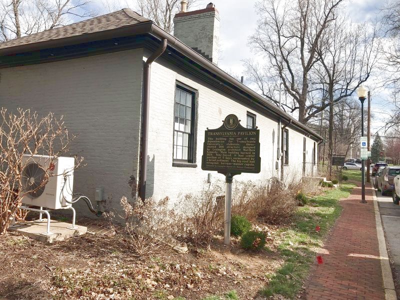 Transylvania Pavilion Marker. Click for full size. Transylvania Pavilion Marker image. Click for full size.