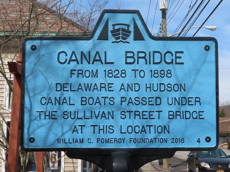 Canal Bridge Marker image. Click for full size.