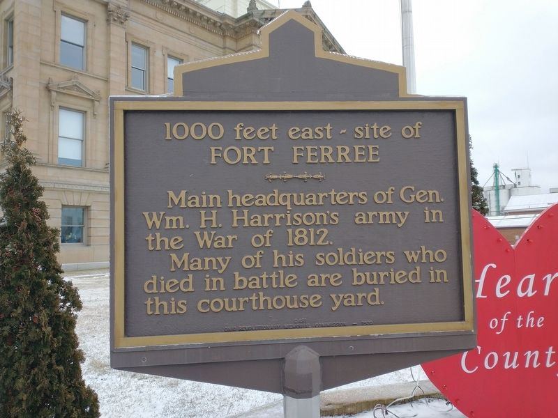 1000 feet east - sit of Fort Ferree Marker image. Click for full size.