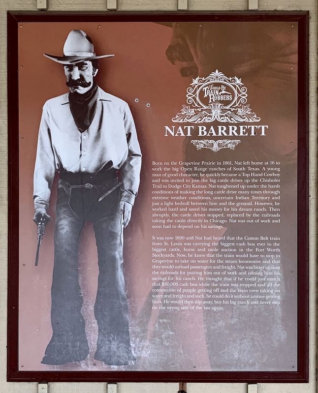 Nat Barrett Marker image. Click for full size.