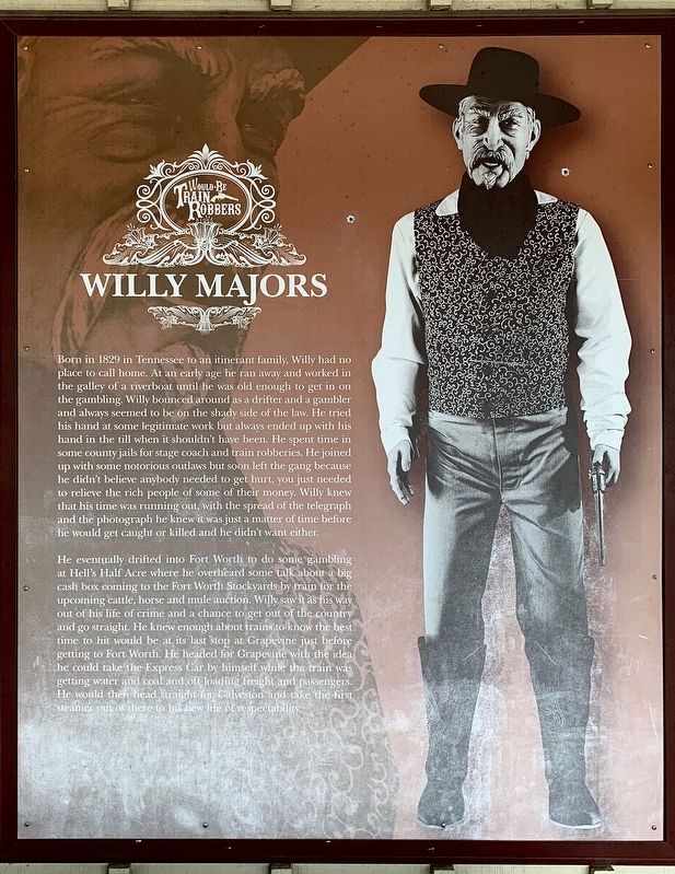 Willy Majors Marker image. Click for full size.