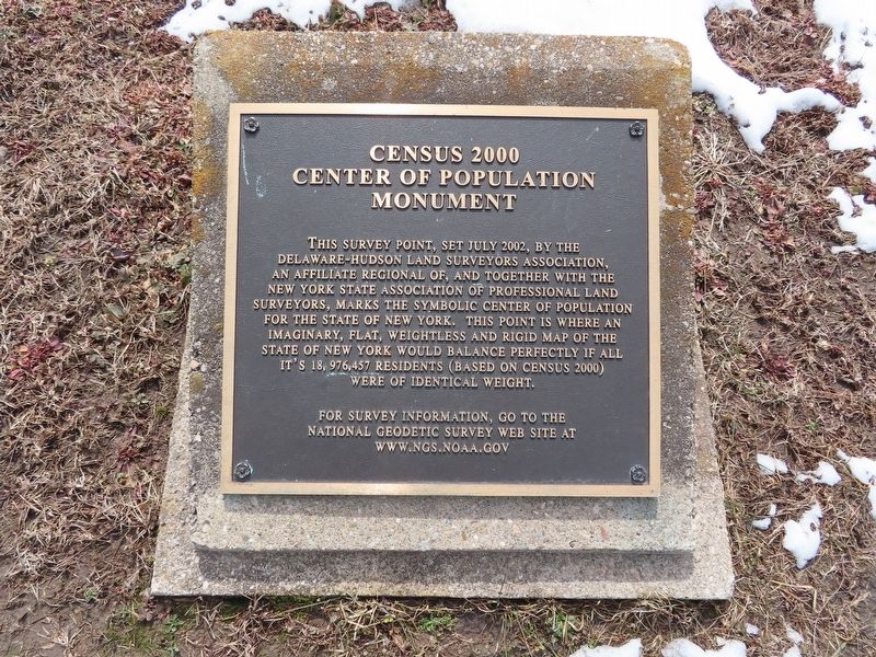 Center of Population Marker image. Click for full size.
