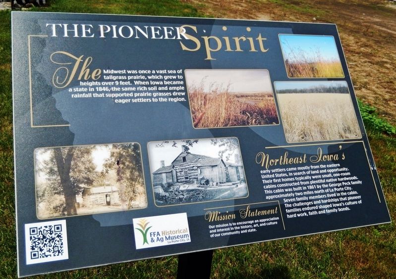 The Pioneer Spirit Marker image. Click for full size.