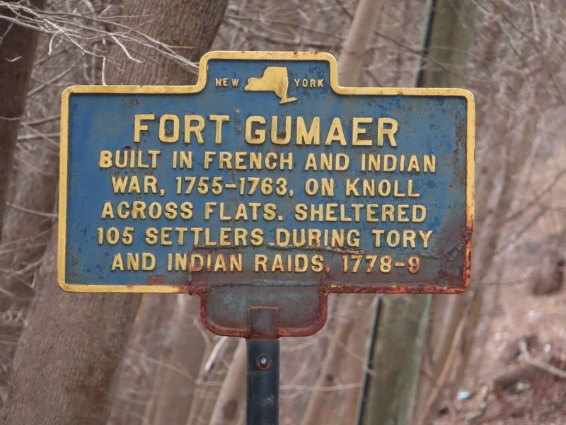 Fort Gumaer Marker image. Click for full size.