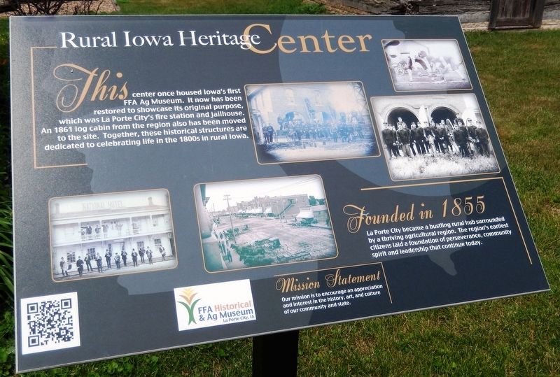 Rural Iowa Heritage Center Marker image. Click for full size.