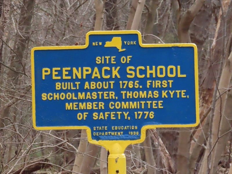 Peenpack School Marker image. Click for full size.