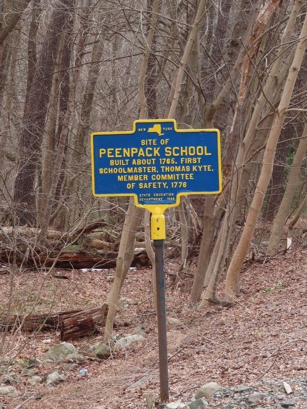 Peenpack School Marker image. Click for full size.