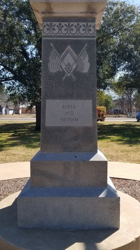 Medina County War Memorial (left side). Click for full size. Medina County War Memorial (left side) image. Click for full size.