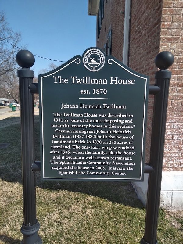 The Twillman House Marker image. Click for full size.