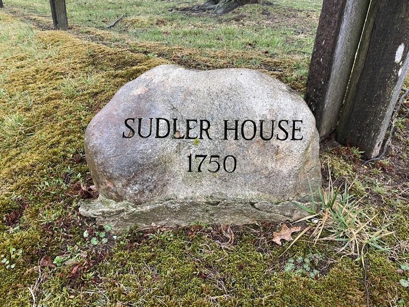 A Smaller Sudler House Marker image. Click for full size.