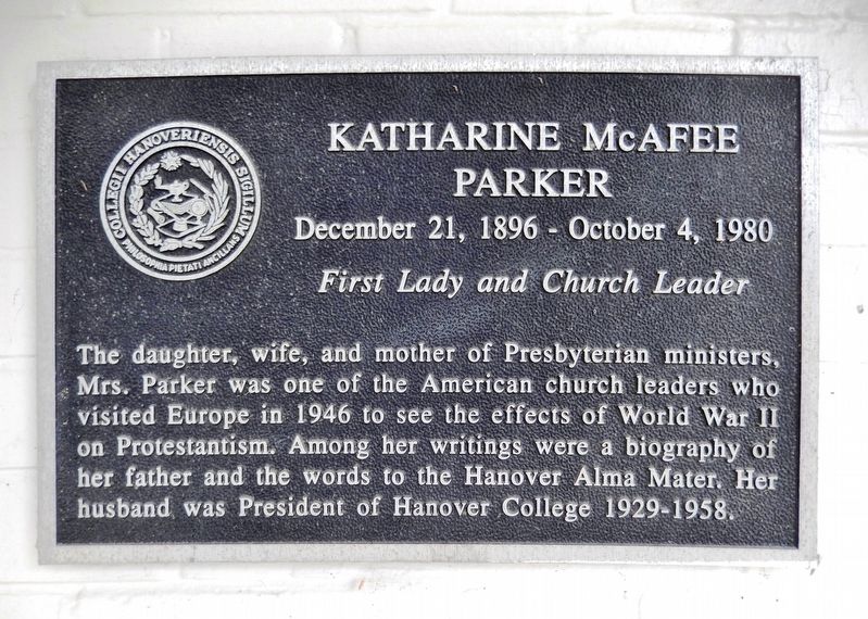 Katharine McAfee Parker Marker image. Click for full size.